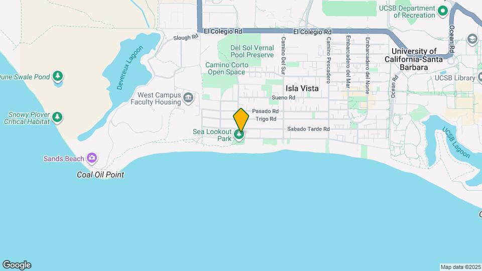 6796 Del Playa Dr Map and Location Details