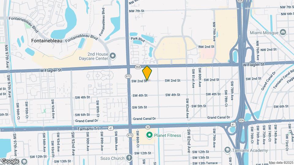 8480 SW 2nd St Map and Location Details