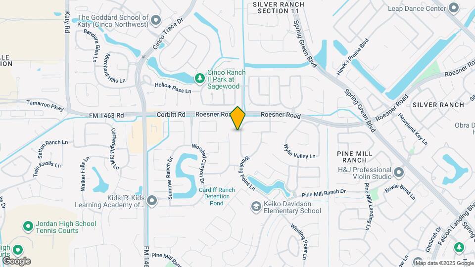 3410 Herons Pointe Ln Map and Location Details