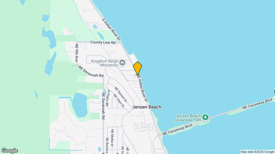 4410 NE Indian River Dr Mapa y Detalles de la Ubicación