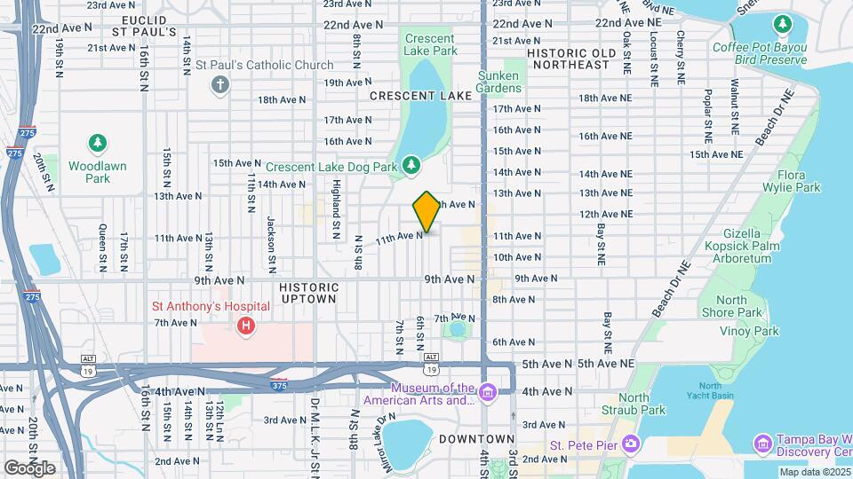 540 11th Ave N Map and Location Details