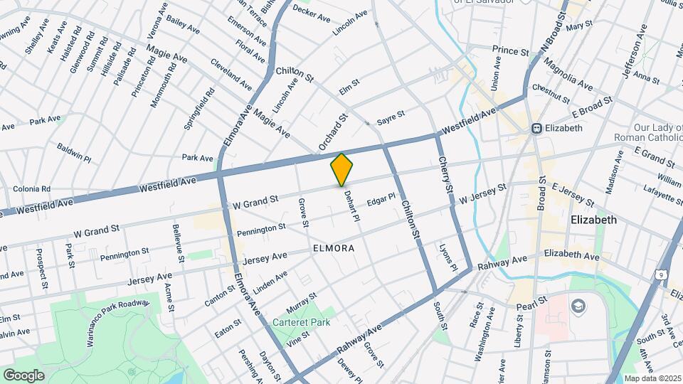 154-156 Dehart Pl Mapa y Detalles de la Ubicación