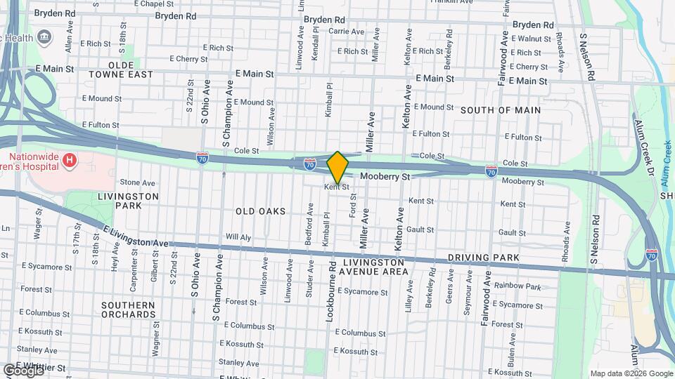 1324 Kent St Map and Location Details