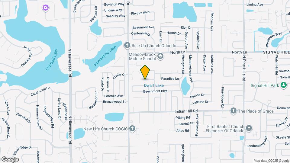 6024 Oakcrest Cir Map and Location Details