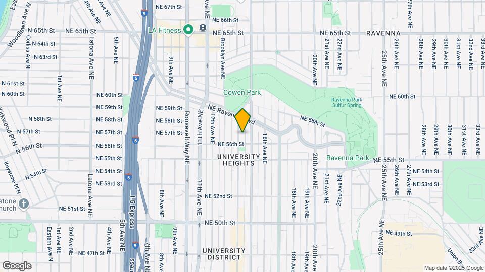 U-District Apartments Mapa y Detalles de la Ubicación