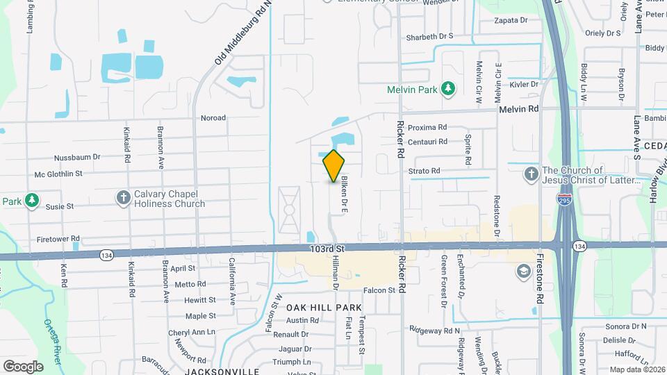 5027 McManus Dr Map and Location Details