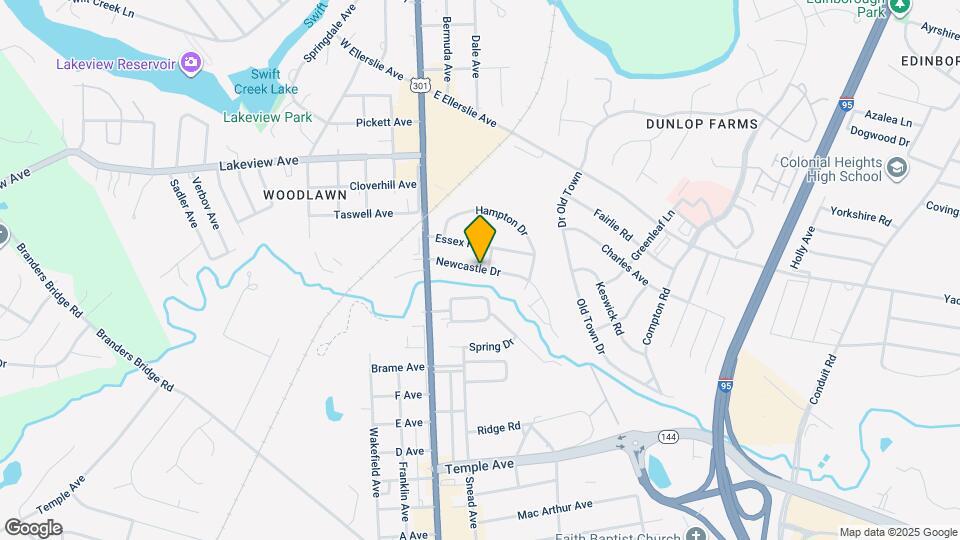 127 Newcastle Dr Map and Location Details