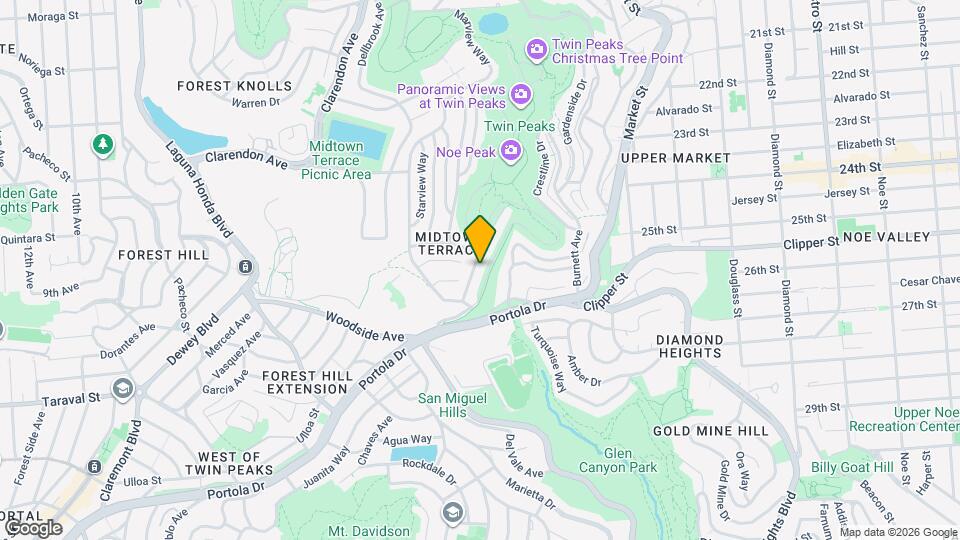 74 Midcrest Way Map and Location Details