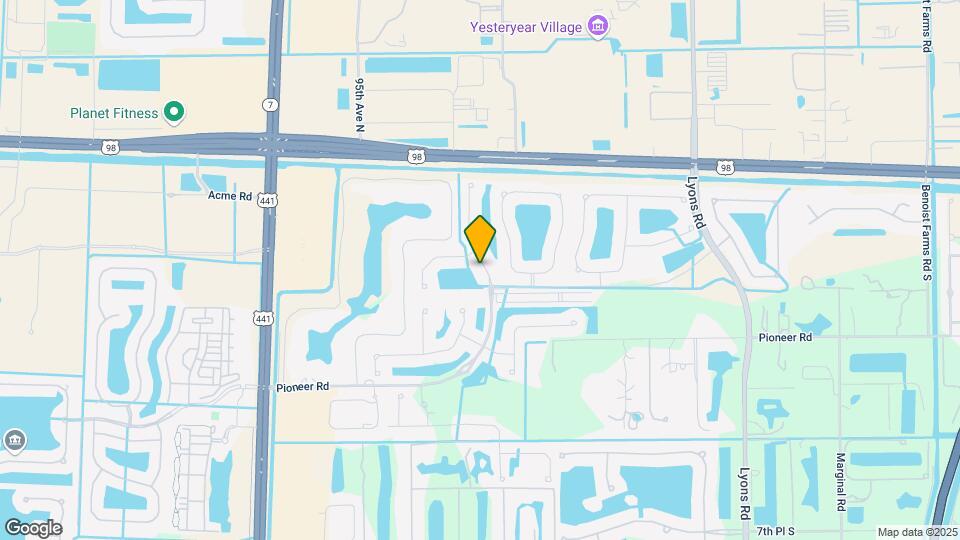 207 Palm Beach Plantation Blvd Map and Location Details