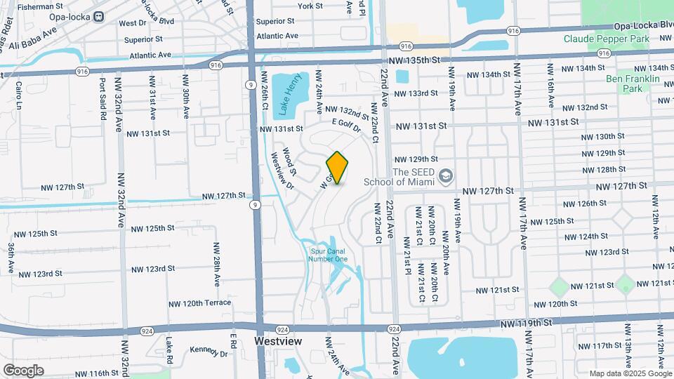 12652 NW 23rd Pl Map and Location Details