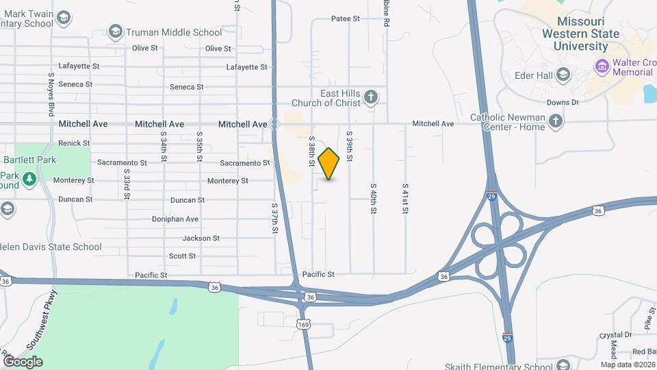 St. Francis Apartments Mapa y Detalles de la Ubicación