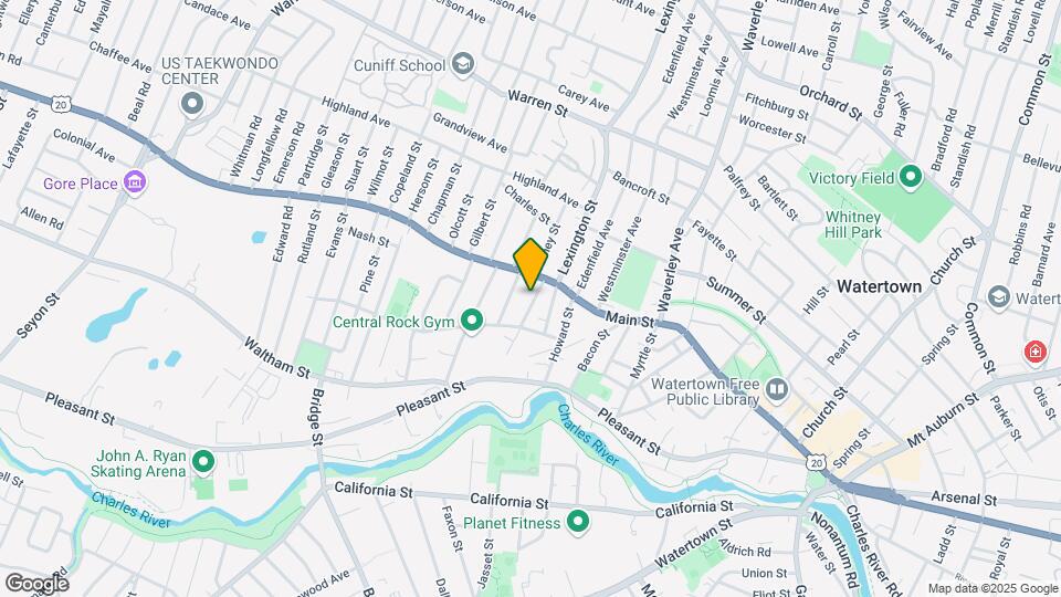 17 Oakland St, Unit 17 Map and Location Details