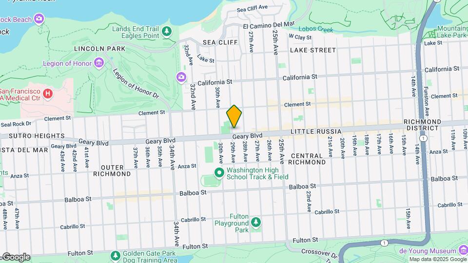 494 29th Ave Mapa y Detalles de la Ubicación