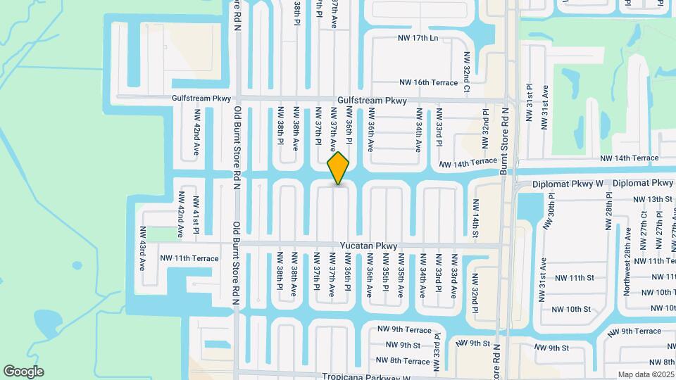 1249 NW 37th Ave Map and Location Details