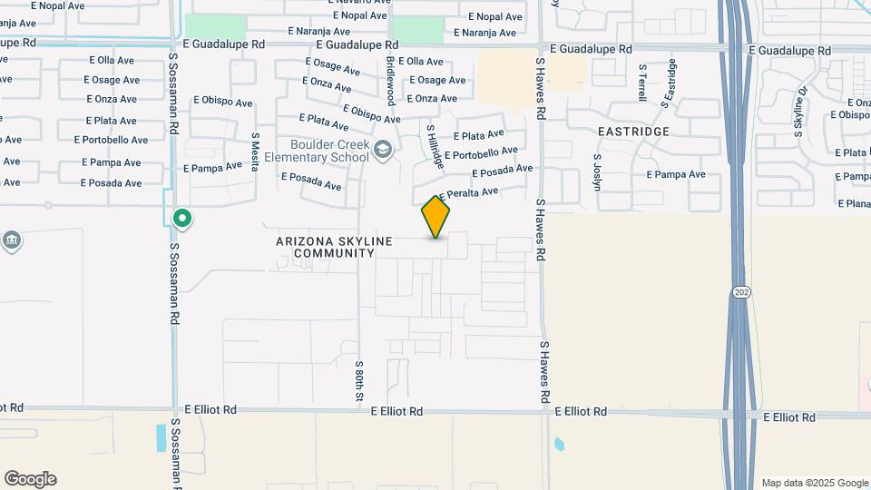 8147 E Paloma Ave Mapa y Detalles de la Ubicación