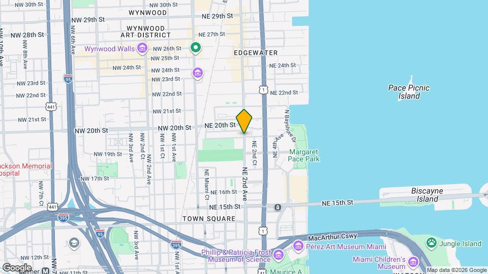 314 NE Miami Ct Map and Location Details