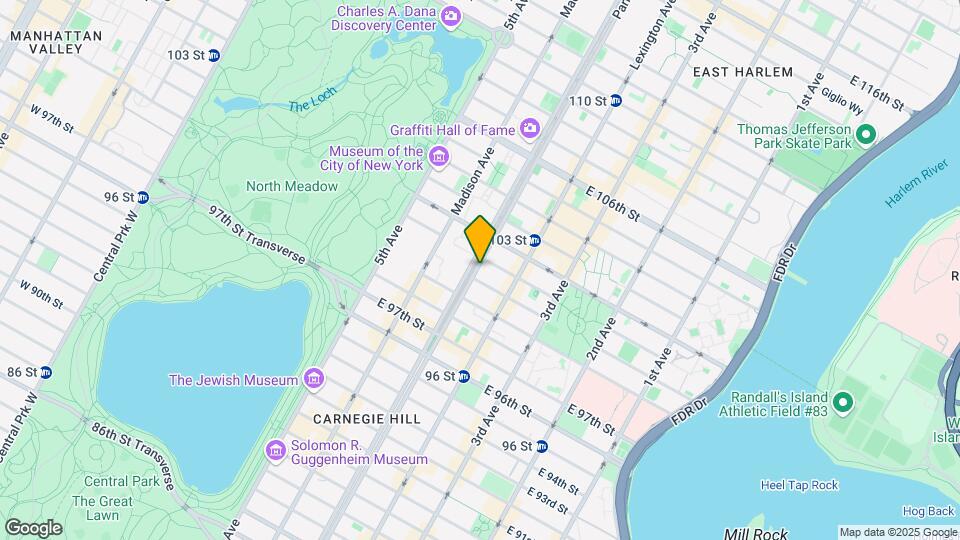 1325 Park Ave Map and Location Details