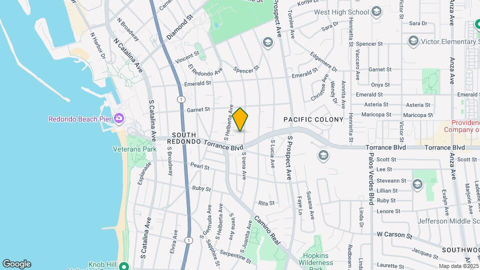 233 S Irena Ave Map and Location Details