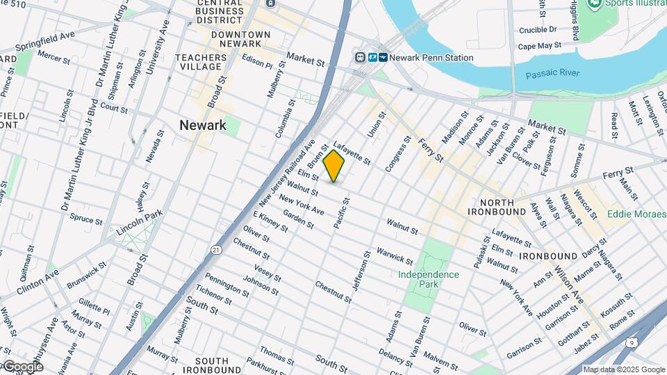 110 Elm St Map and Location Details