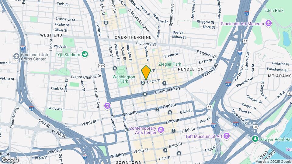 1201 Jackson St Map and Location Details