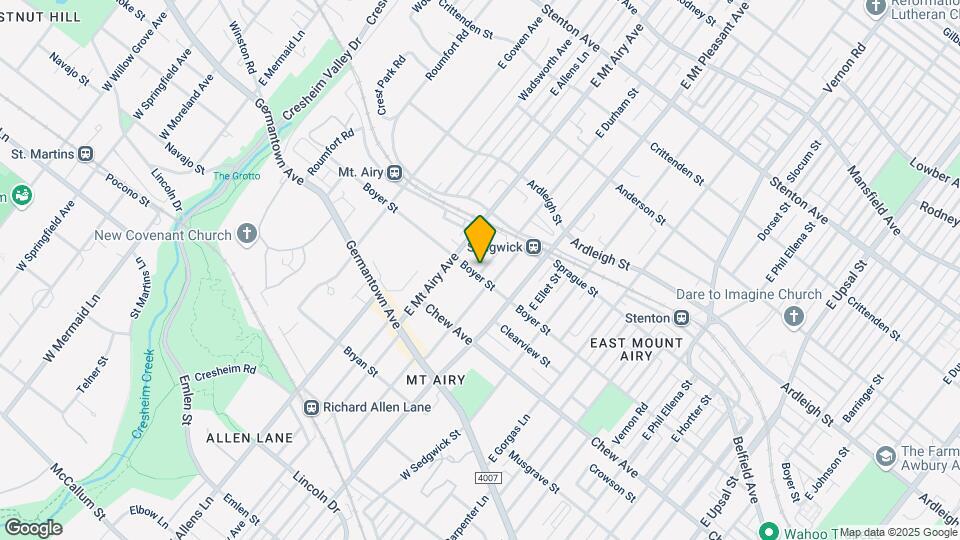 7133 Boyer St, Unit #3 Map and Location Details