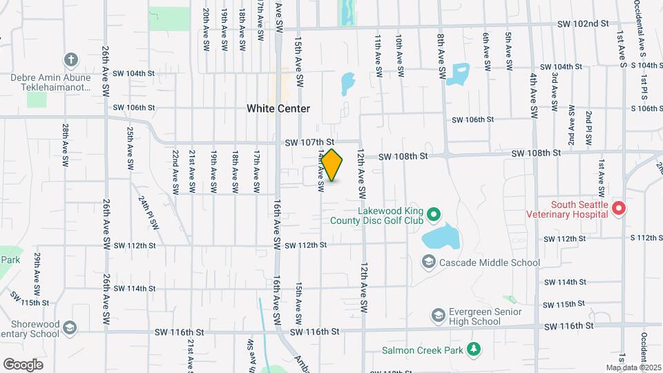 10764 14th Ave SW Map and Location Details