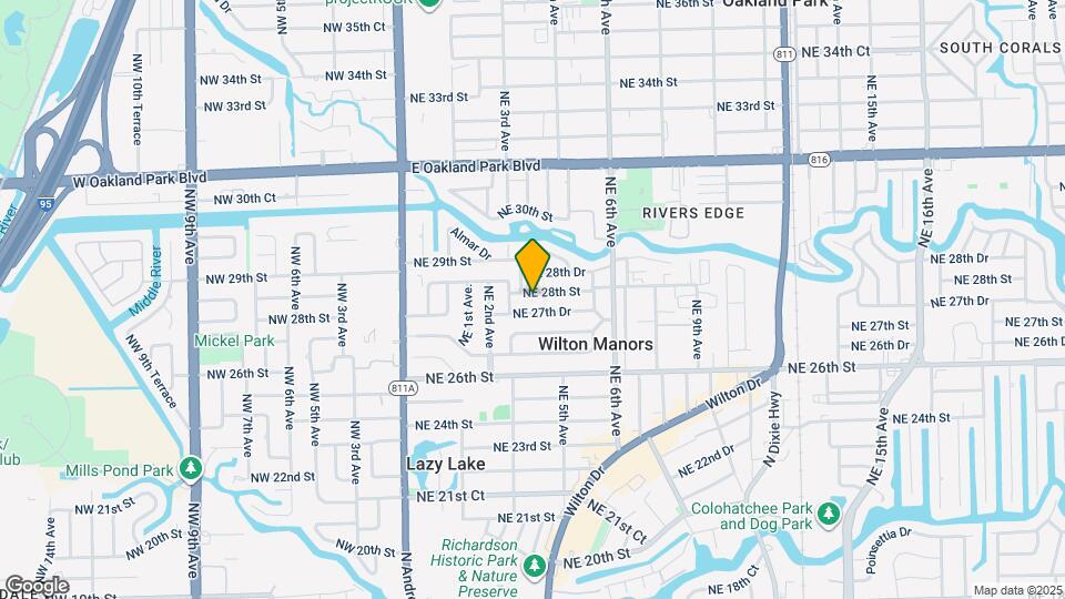 324 NE 28th St Map and Location Details