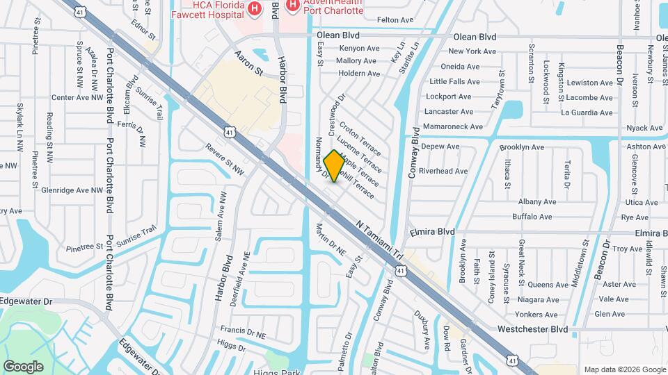 3365 Normandy Dr Map and Location Details