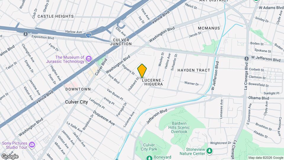 4118 Higuera St Map and Location Details