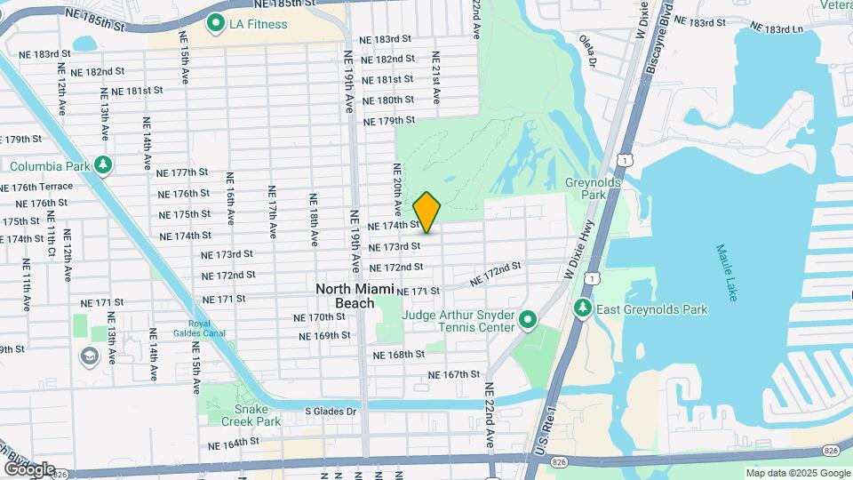 2063 NE 173rd St Map and Location Details