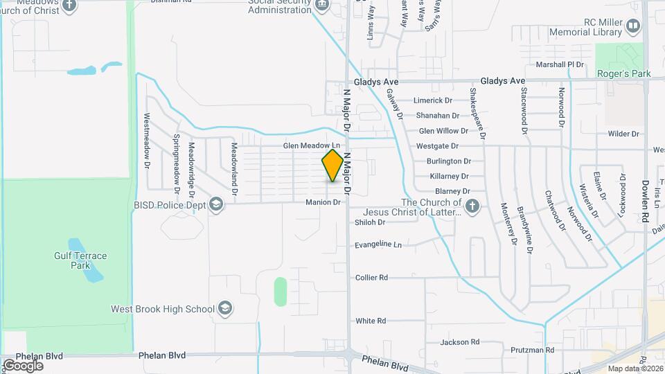 972 Park Meadow Dr Map and Location Details