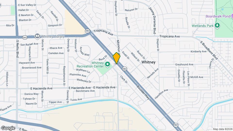 5808 Boulder Hwy Map and Location Details