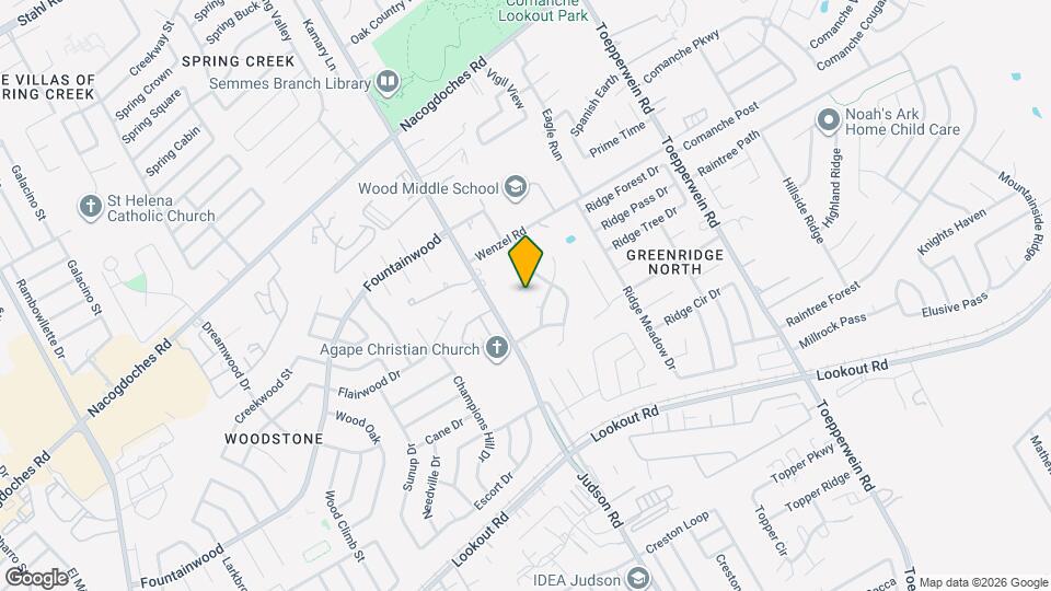6308 Worchester Knoll Map and Location Details