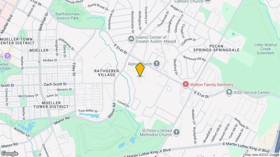 4721 Blueberry Trail Map and Location Details