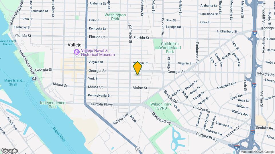 940 York St Map and Location Details