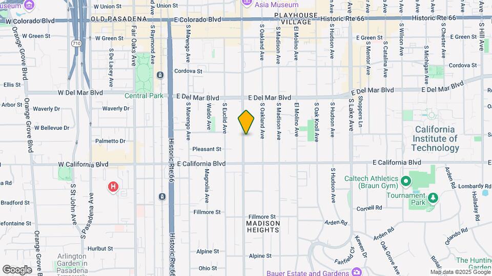 476 S Los Robles Ave Map and Location Details
