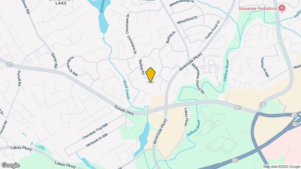 1130 Guernsey Dr Map and Location Details