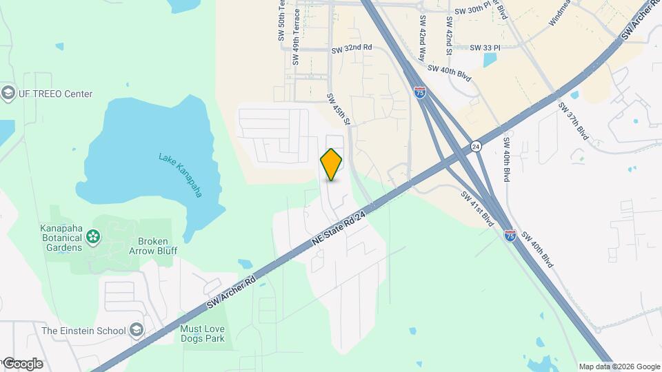 4700 SW Archer Rd, Unit 95 Map and Location Details