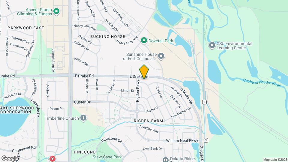 2614 Canby Way Map and Location Details