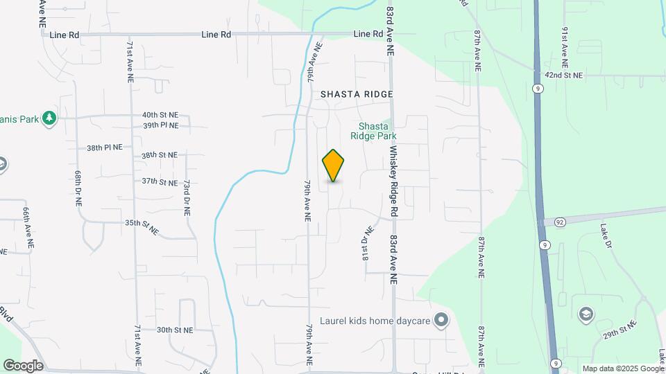 3615 80th Ave NE Mapa y Detalles de la Ubicación