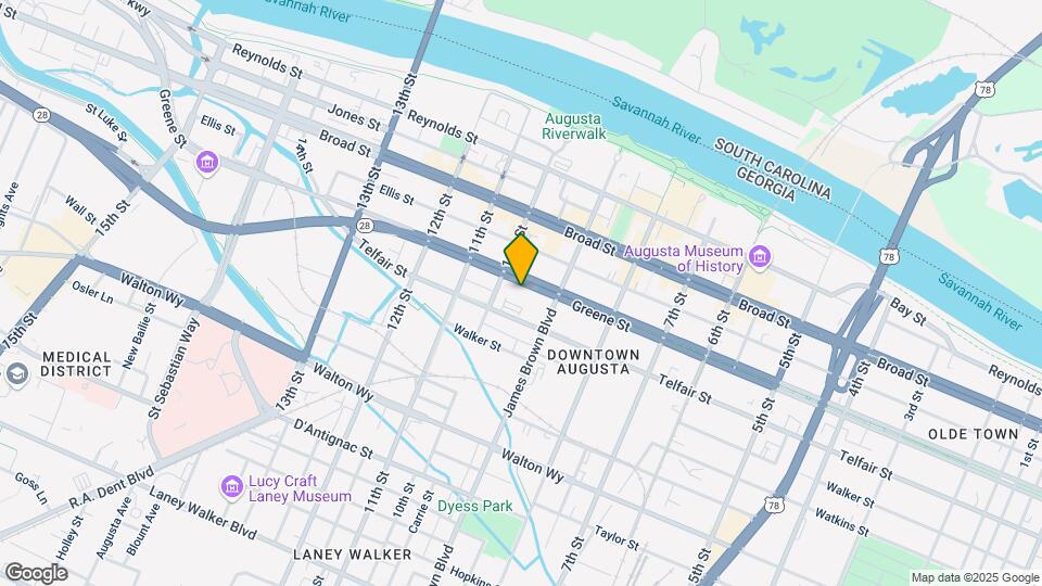 938 Greene St Mapa y Detalles de la Ubicación