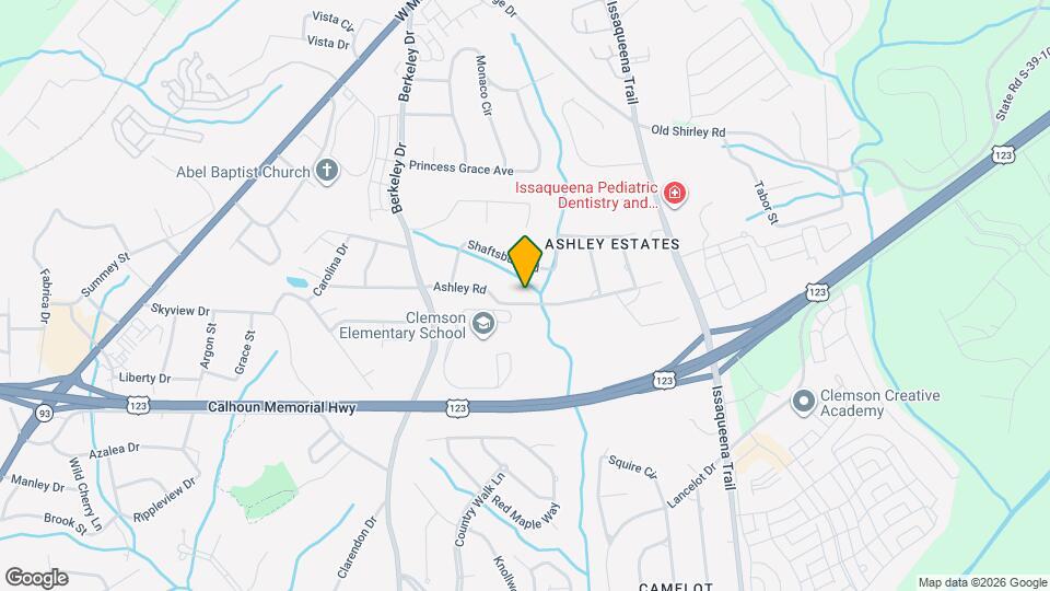 117 Ashley Rd Map and Location Details