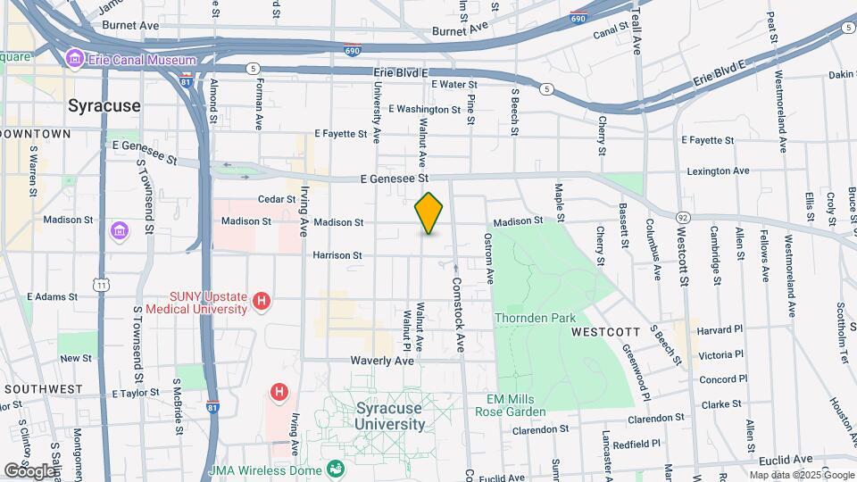 607-611 Walnut Ave Mapa y Detalles de la Ubicación