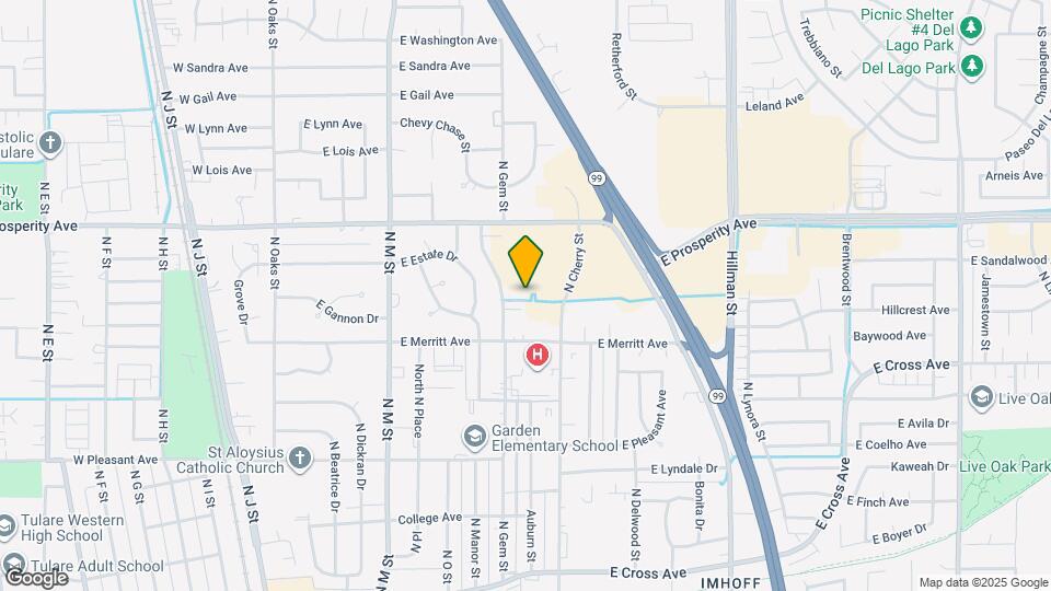 1150 N Gem St Map and Location Details