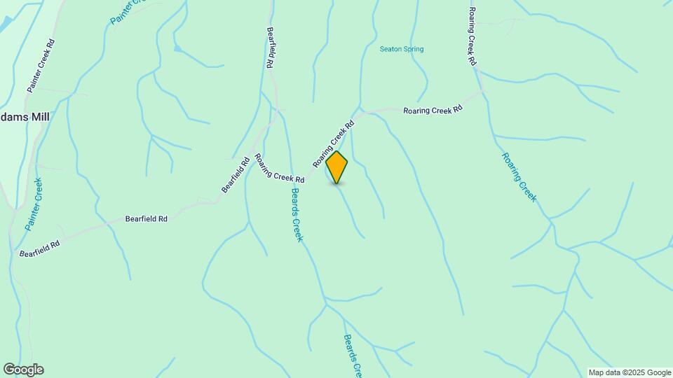 424 Roaring Creek Rd Map and Location Details