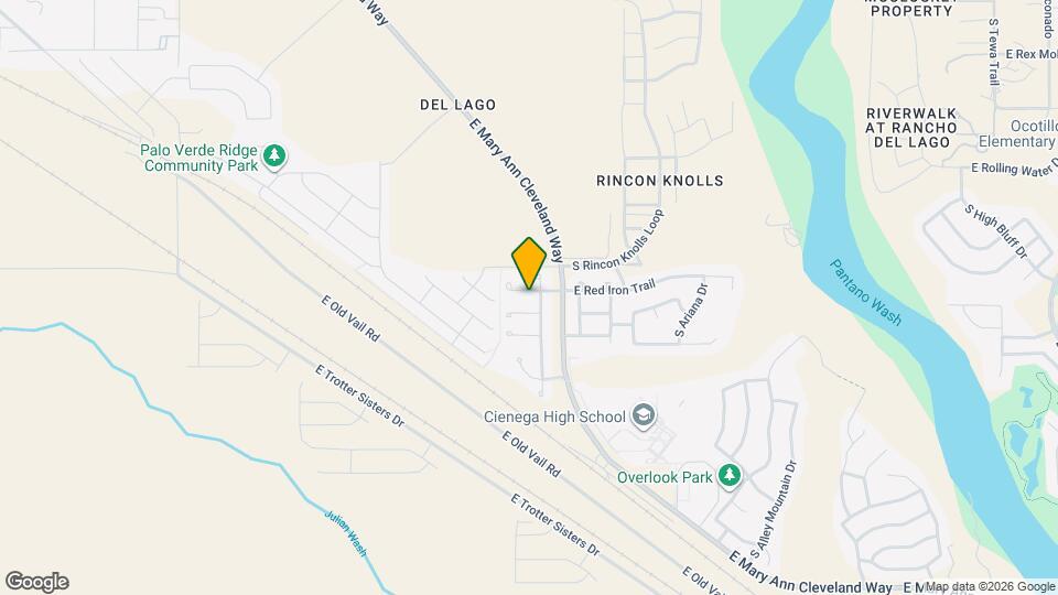 12548 E Red Iron Trail Mapa y Detalles de la Ubicación