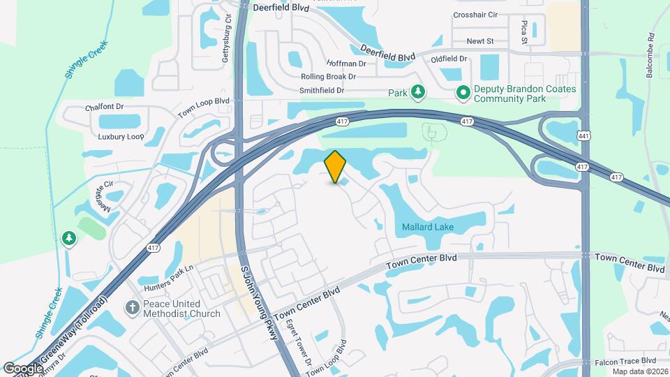 13322 Heron Cove Dr Map and Location Details