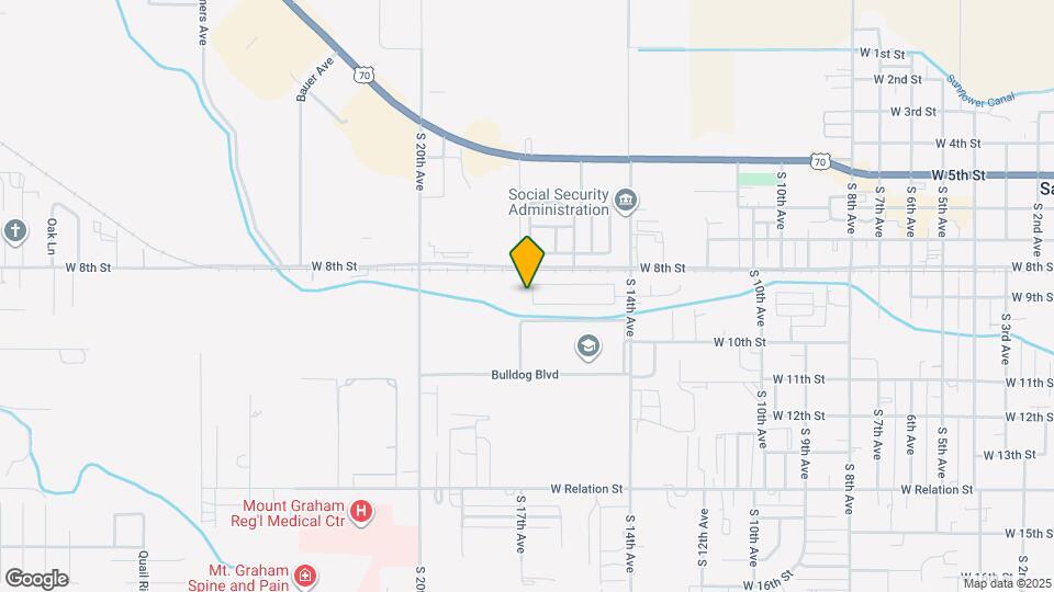 860 S Flagstone Wy Map and Location Details