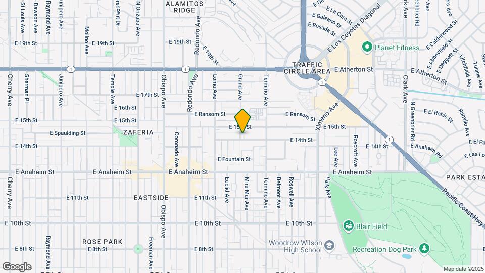 3803 E 14th St Map and Location Details