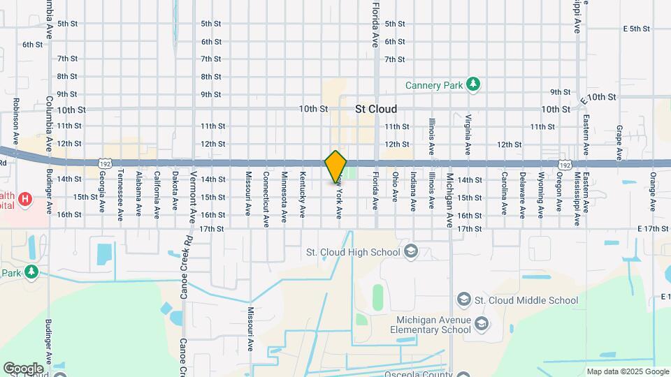 1412 New York Ave Map and Location Details